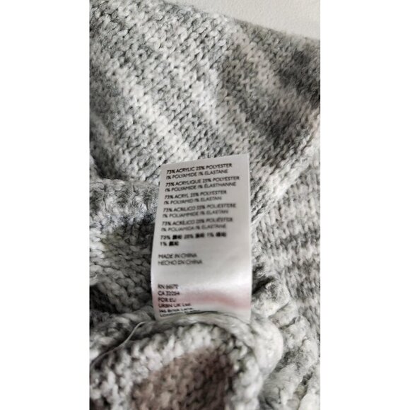 Urban Outfitters Sweater Womens Small Striped Cropped Knit Pullover Cozy - Picture 10 of 11